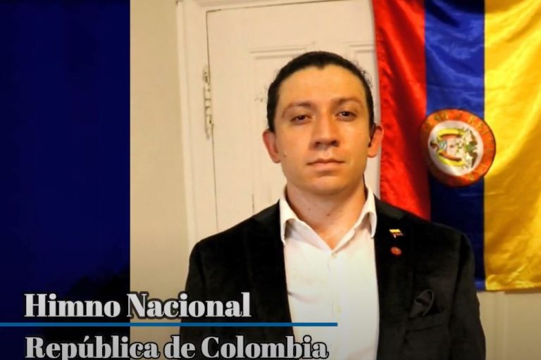 Lee más sobre el artículo Homenaje patrio 20 de Julio, para la comunidad andina