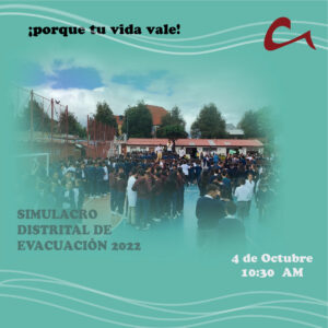Simulacro de evacuación Distrital 2022