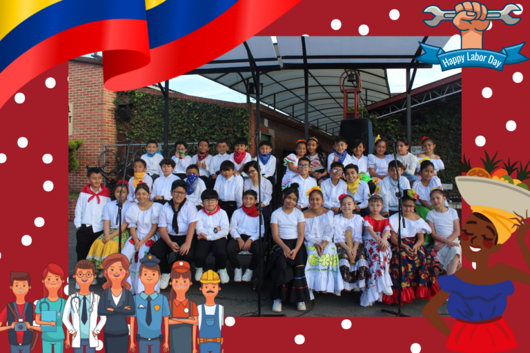 Lee más sobre el artículo Izada de Bandera – Grado 4º Celebración de la Afrocolombianidad y el Día del Trabajo